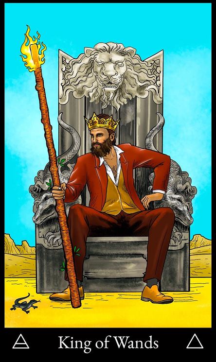 King of Wands Reversed Yes Or No?