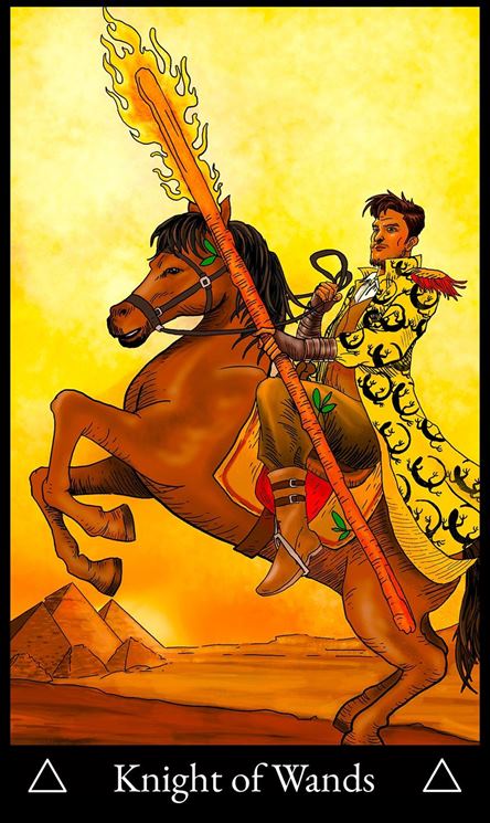 Ý nghĩa lá bài Knight of Wands trong Tarot, giải mã lá Knight of Wands ngược