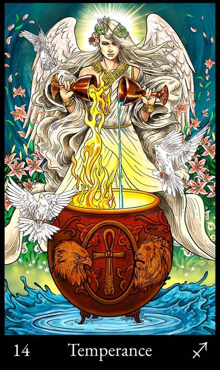 Temperance Tarot Card Meanings